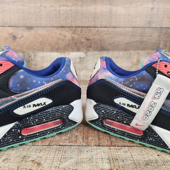 Nike Air Max 90 Supernova 2020 Men's Sz 8 Multicolor Outer Space Graphic Sneaker - Picture 4 of 10